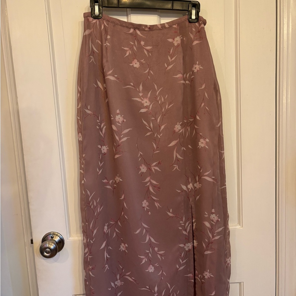 Floral Maxi Skirt